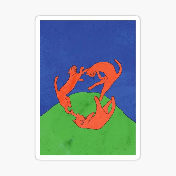 Artikel-Vorschau von Matisse-Katzen, designt und verkauft von Sheila Langarita.