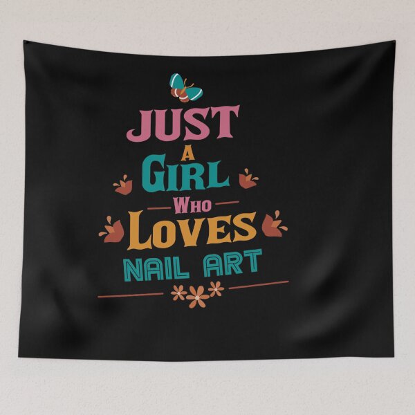 Item preview, JUST A WHO LOVES NAIL ART designed and sold by sobriowslen.
