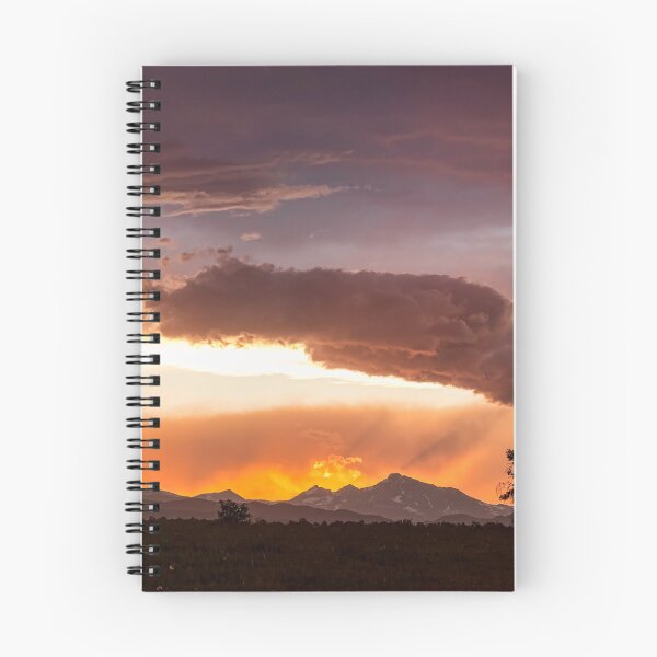 Item preview, Colorful Colorado Front Range Summer Night designed and sold by Bo Insogna.