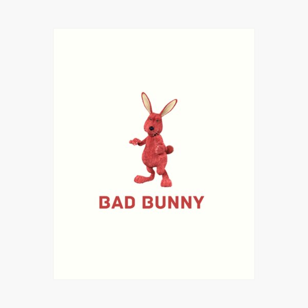 Bad Bunny Dodgers 55 cute | Photographic Print