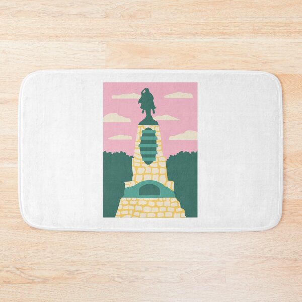 Item preview, Argentina Abstract Organic Landmarks Monumento a Guemes designed and sold by JAG2B.