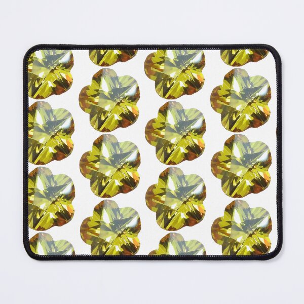 Item preview, Flower shaped Citrine Gemstone pattern designed and sold by DigitalGemArt.