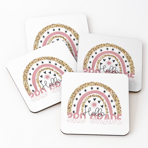 Item preview, Hello 3rd Grade Teacher Leopard Rainbow Back To School designed and sold by SAFREN.