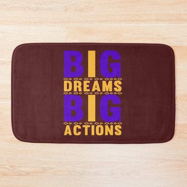 Item preview, Big Dreams Big Actions designed and sold by EloraCorner.