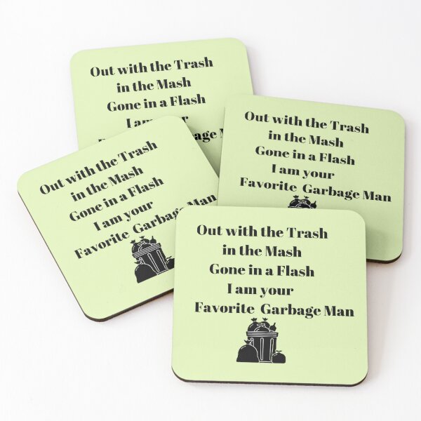 Item preview,  Favorite Garbage man! Out with the Trash! designed and sold by smugmugsgallery.
