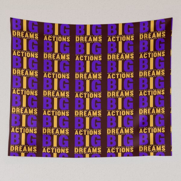 Item preview, Big Dreams Big Actions designed and sold by EloraCorner.