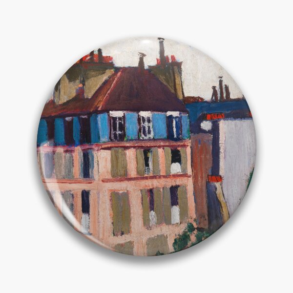 Item preview, Vintage Paris Cityscape Painting designed and sold by JoyforU.