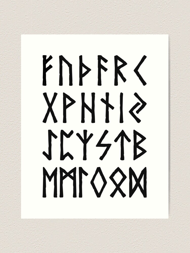 Runic Font - Viking Runes Font