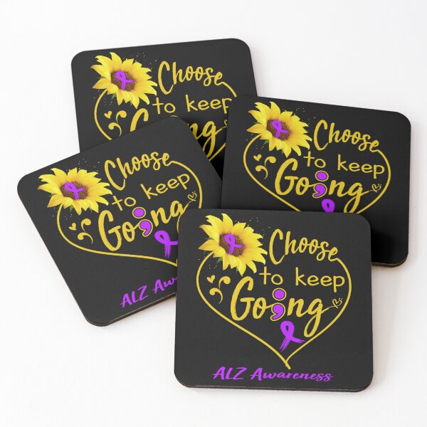 Item preview, Alzheimers Awareness ALZ Awareness Choose To Keep Going  designed and sold by OtiliaNikolaus.
