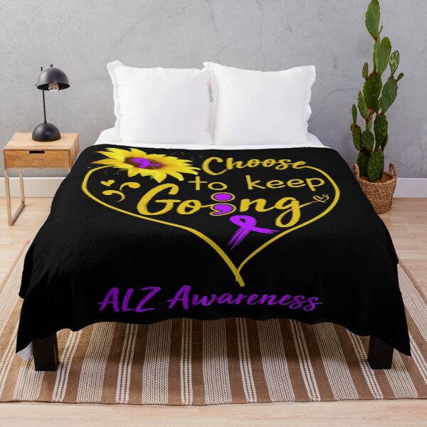 Item preview, Alzheimers Awareness ALZ Awareness Choose To Keep Going designed and sold by OtiliaNikolaus.