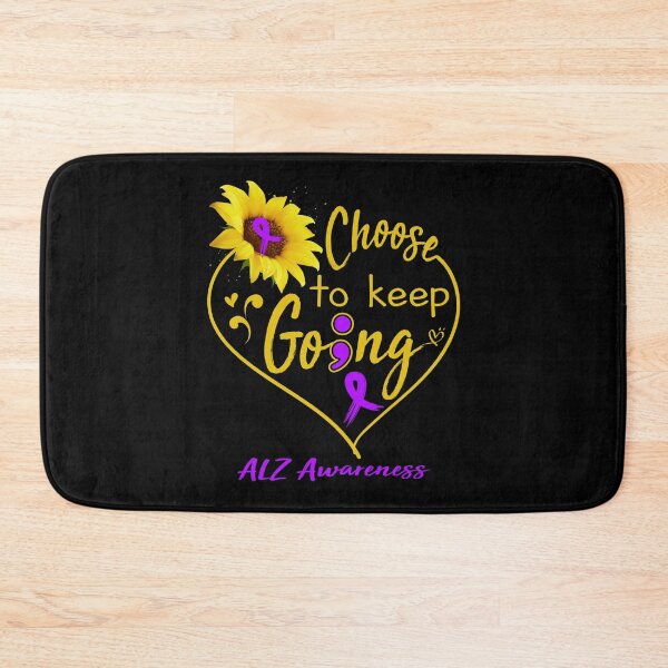 Item preview, Alzheimers Awareness ALZ Awareness Choose To Keep Going  designed and sold by OtiliaNikolaus.