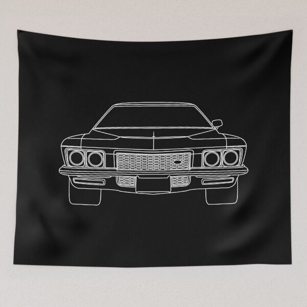 Item preview, Buick Riviera 1971-1973 third white lines designed and sold by EdimDesign.