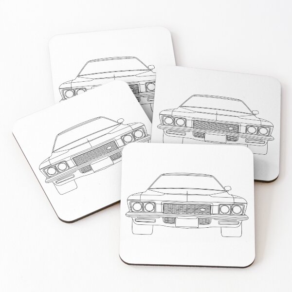 Item preview, Buick Riviera 1971-1973 third generation black lines designed and sold by EdimDesign.