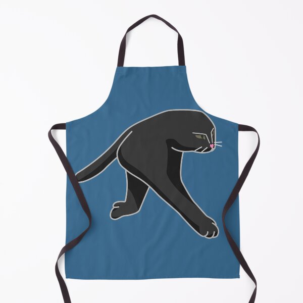 Item preview, Black Half Cat / Panorama Fail Cat / Singko peso cat Meme designed and sold by Rzera-.