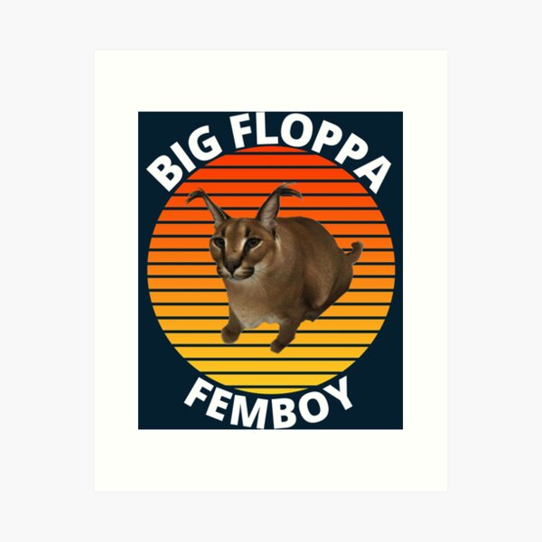  meme cat caracal big floppa joke ironic humor funny