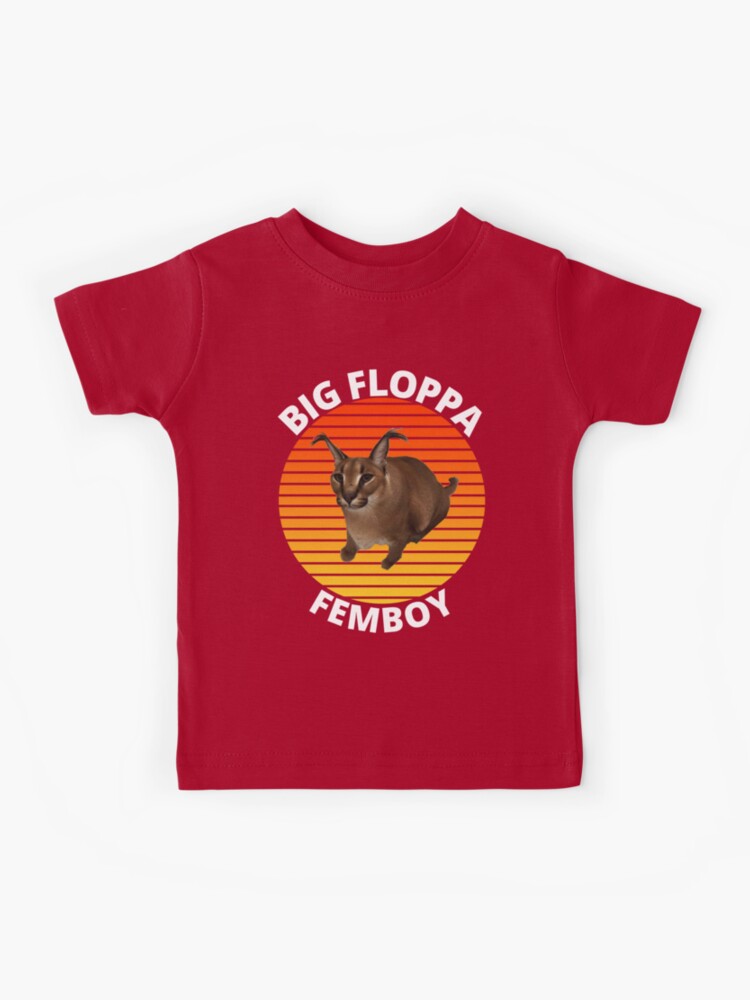 Big Floppa My Beloved Caracal Cat Meme Toddler Long Sleeve Shirt