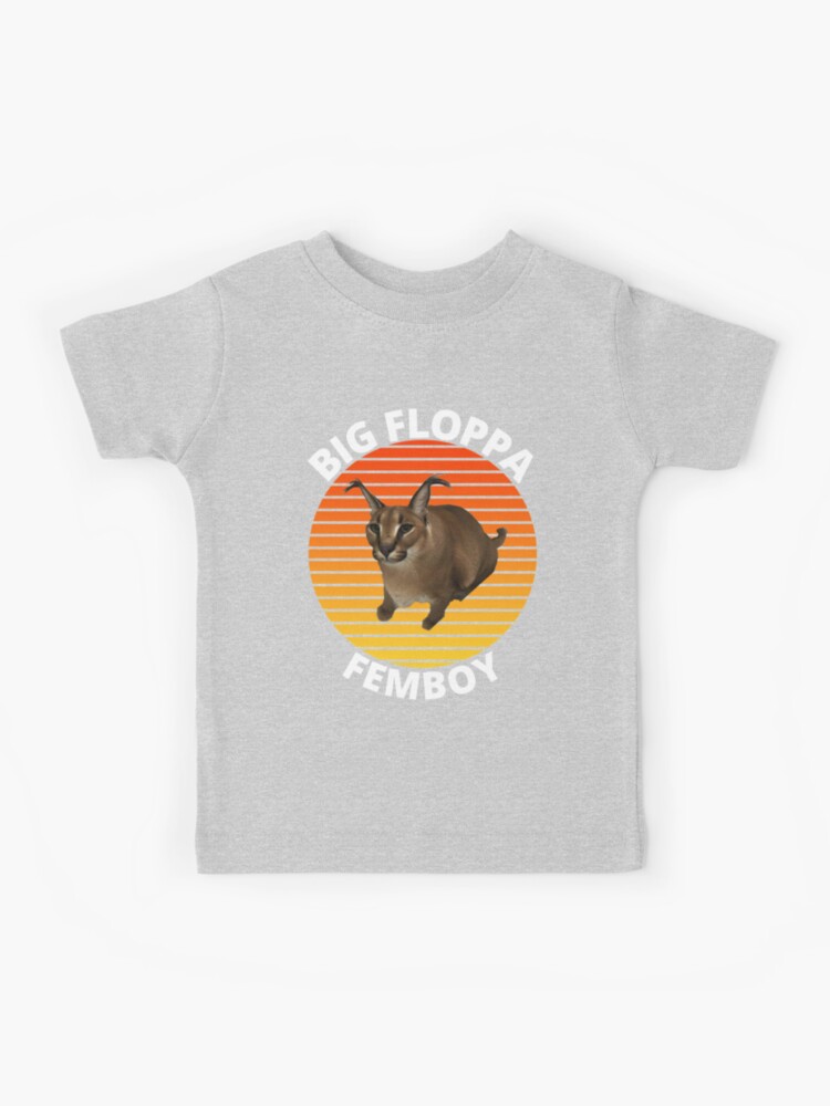 Grande floppa camiseta meu amado gato caracal engraçado meme