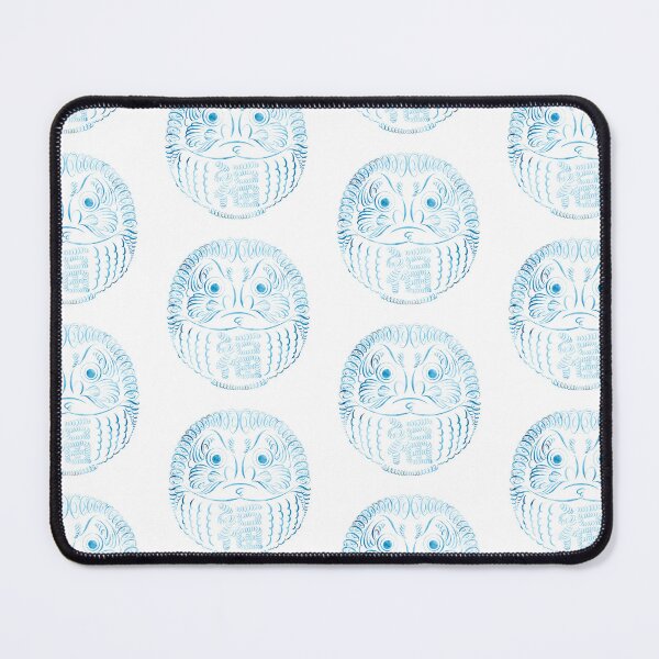Item preview, Daruma Doll Lucky Calligraphic Drawing (Arctic Ocean Edition) designed and sold by flamingoparadis.