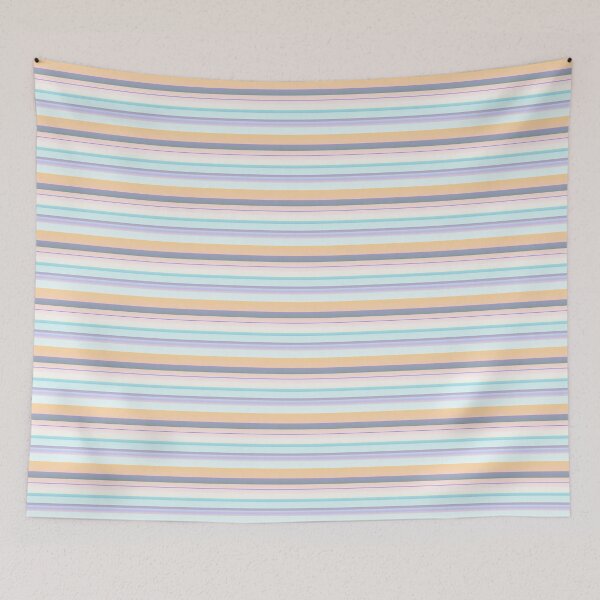 Item preview, Preppy color palette striped | pastel preppy designed and sold by lausn.