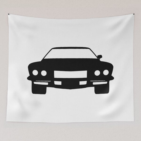 Item preview, Buick Riviera 1971-1973 third generation black silhouette designed and sold by EdimDesign.