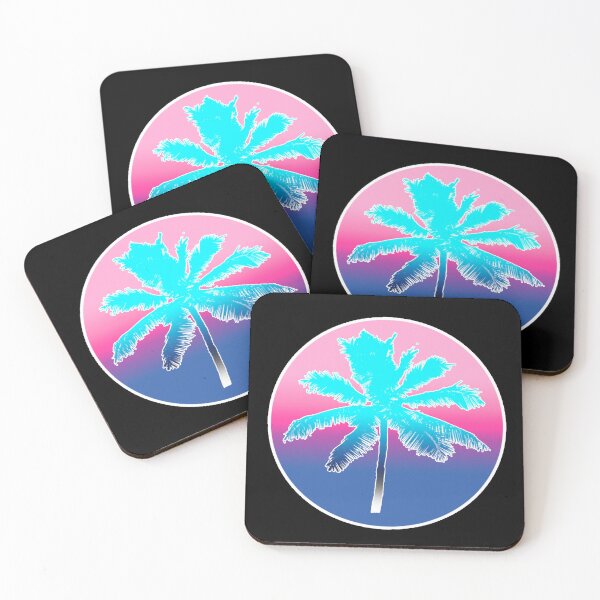 Item preview, Retro palmtree logo designed and sold by bunsbodega.