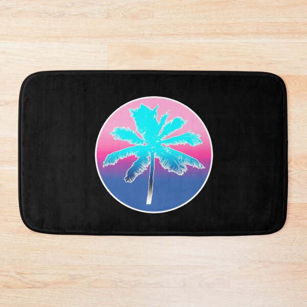 Item preview, Retro palmtree logo designed and sold by bunsbodega.