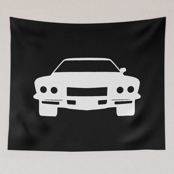 Item preview, Buick Riviera 1971-1973 third generation white silhouette designed and sold by EdimDesign.