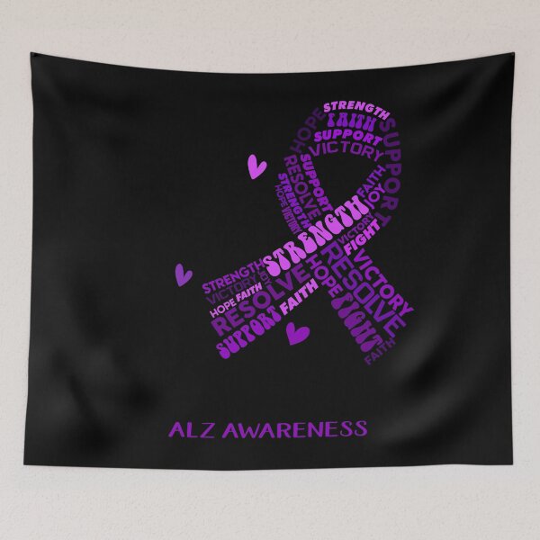 Item preview, Alzheimers Awareness ALZ Awareness Her Fight is our Fight  designed and sold by OtiliaNikolaus.