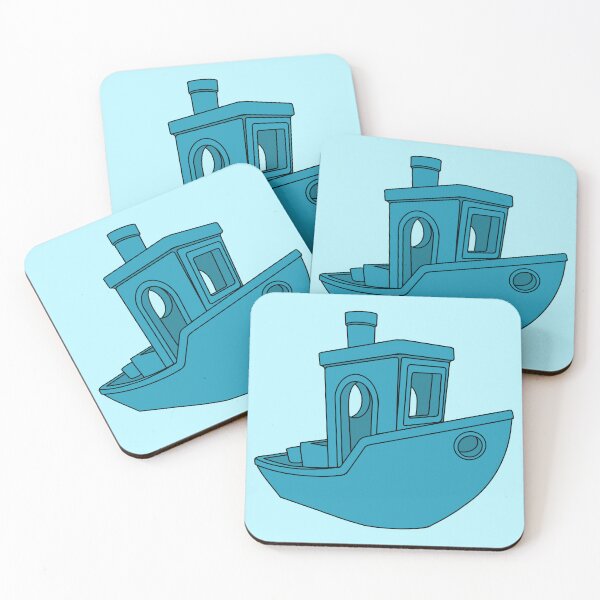 Item preview, Blue Benchy  designed and sold by Printint.