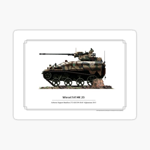 Artikel-Vorschau von Wiesel 1 A1 Mk 20 ISAF, designt und verkauft von TheCollectioner.