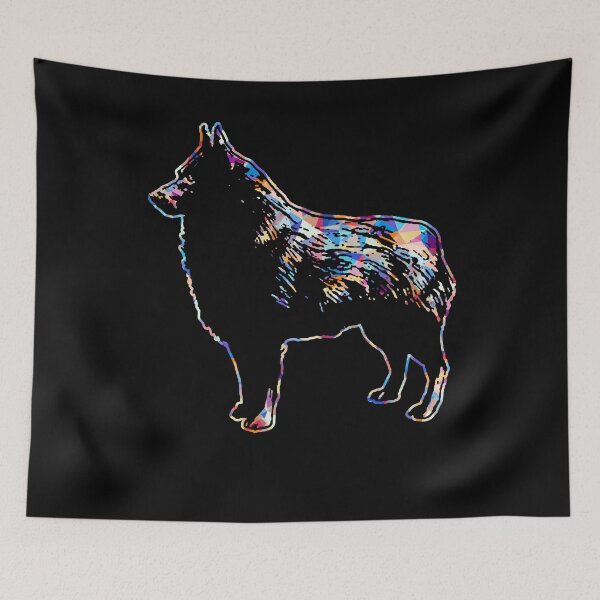 Item preview, Cool And Awesome Schipperke Geometric designed and sold by UnknownArtistt.