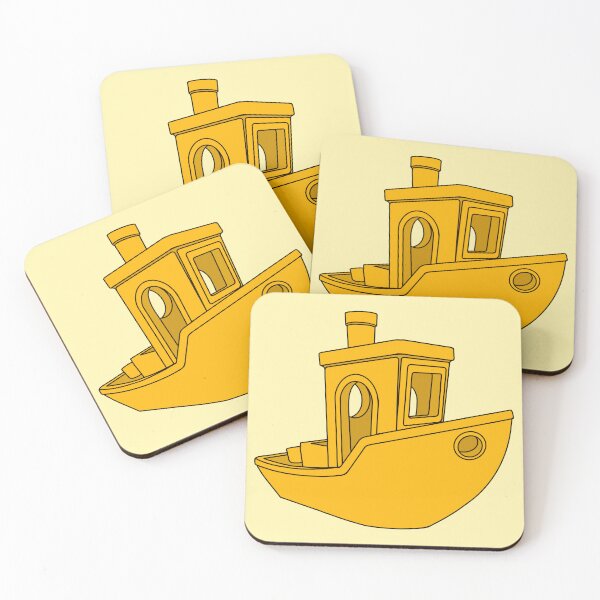 Item preview, Yellow Benchy  designed and sold by Printint.