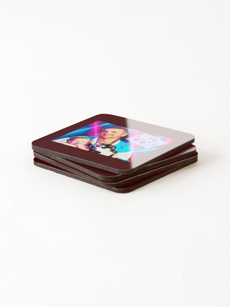 Thumbnail 4 of 5, Coasters (Set of 4), Riff Raff designed and sold by EloraCorner.