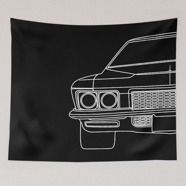 Item preview, Buick Riviera 1971-1973 third generation white lines designed and sold by EdimDesign.