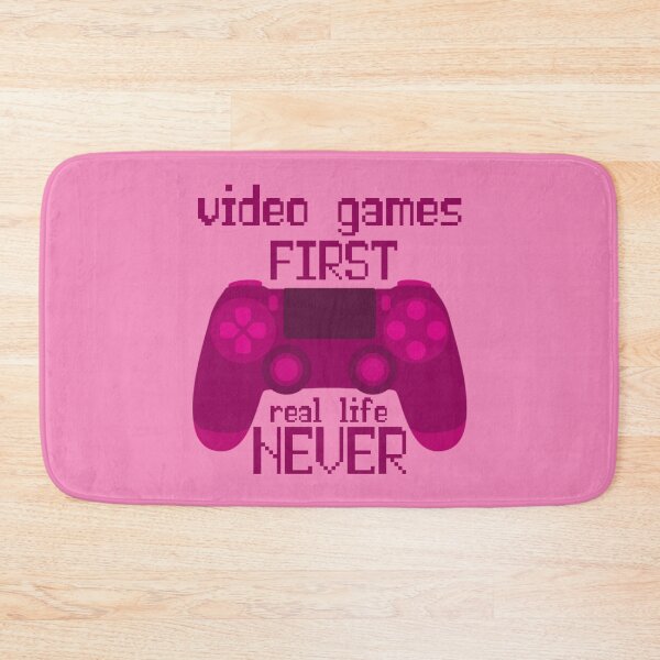 Item preview, Video Games FIRST Real Life NEVER Pink designed and sold by everything4eva.