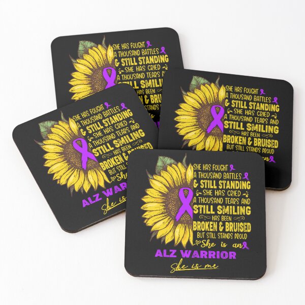 Item preview, Alzheimers Awareness ALZ Awareness She is An ALZ Warrior She is Me  designed and sold by OtiliaNikolaus.