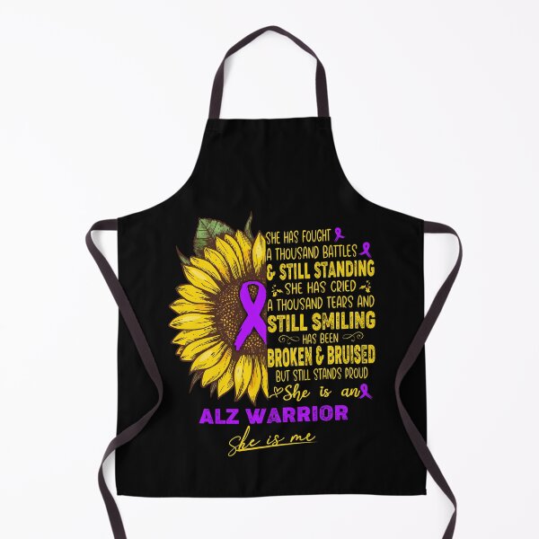 Item preview, Alzheimers Awareness ALZ Awareness She is An ALZ Warrior She is Me designed and sold by OtiliaNikolaus.