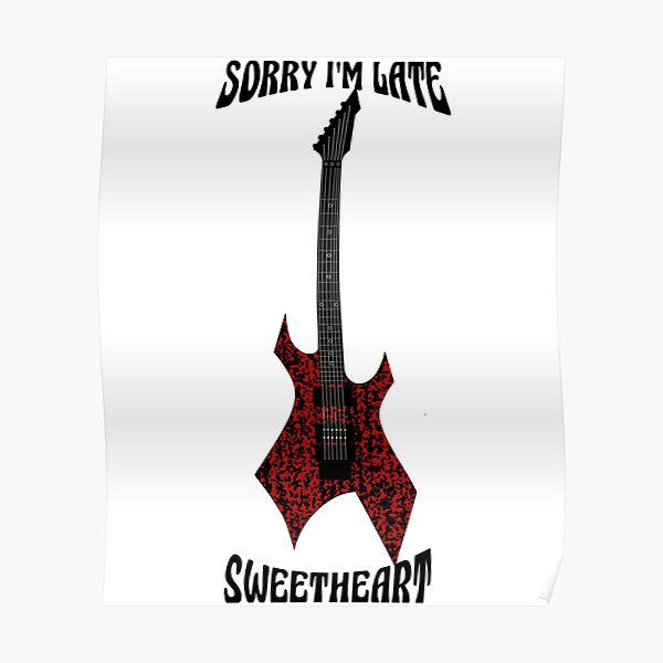 "Eddie Munson guitar Eddie Munson guitar " Poster for Sale by
