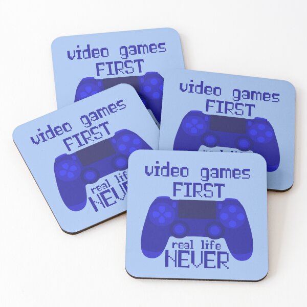 Item preview, Video Games FIRST Real Life NEVER Blue designed and sold by everything4eva.
