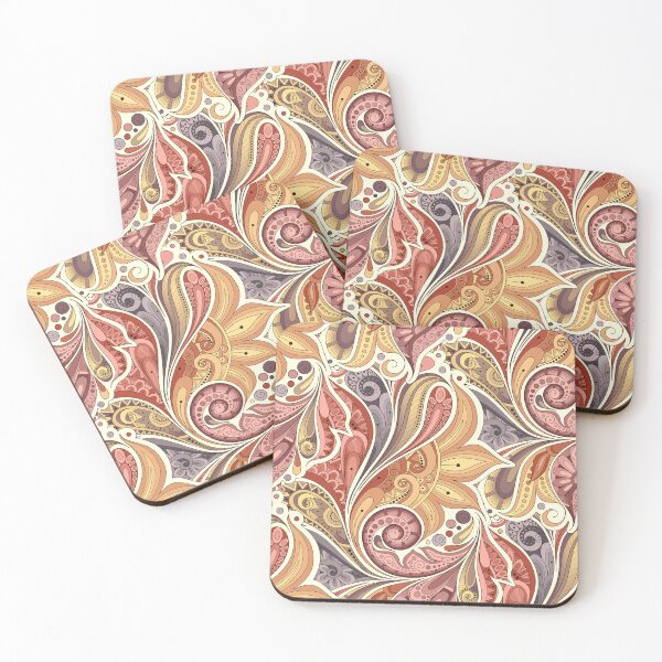 Item preview, Floral Pattern in Paisley Garden Indian Style designed and sold by lissantee.