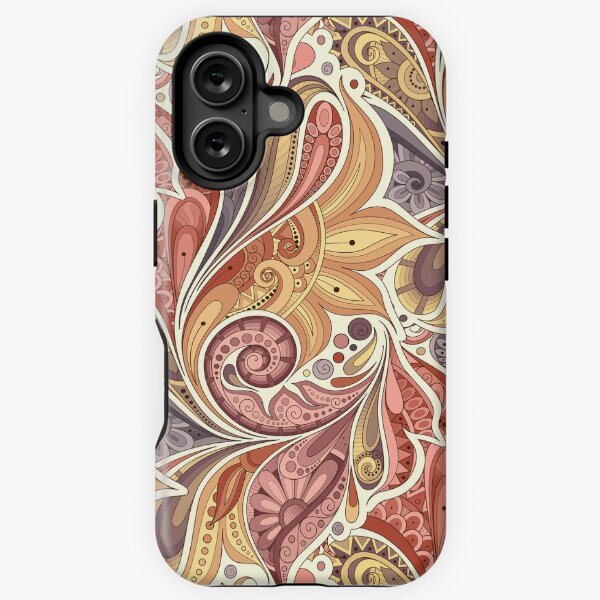 Item preview, Floral Pattern in Paisley Garden Indian Style designed and sold by lissantee.