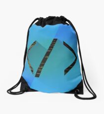 Tags Drawstring Bag