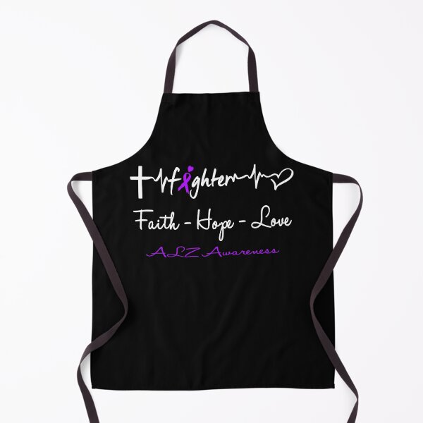 Item preview, Alzheimers Awareness ALZ Fighter Faith Hope Love Support ALZ Awareness Warrior Gifts designed and sold by OtiliaNikolaus.