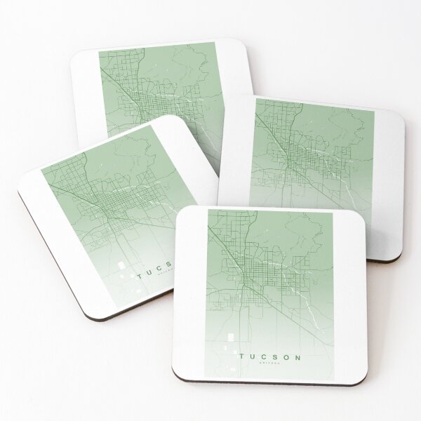 Item preview, Tucson Map Art designed and sold by artymaps.