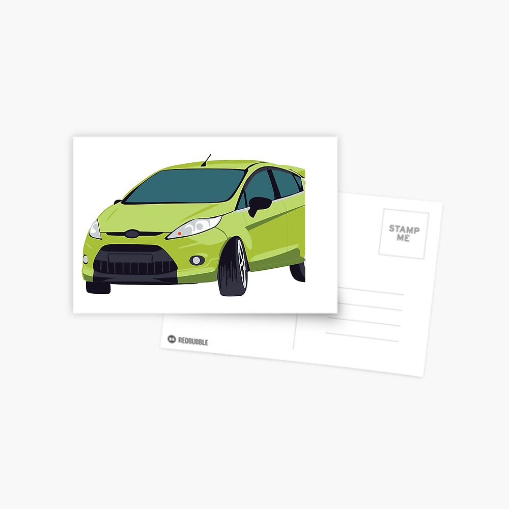 Ford Fiesta 2010 | Art Board Print