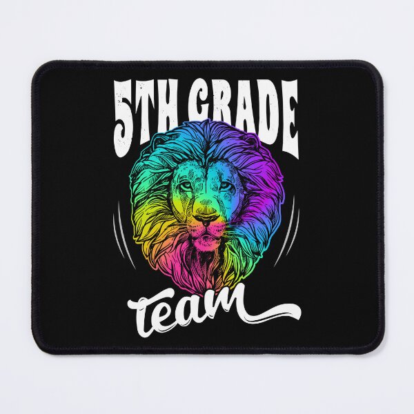 Item preview, Back to School Day Rainbow Lion 5th Grade Teacher designed and sold by GraphismNinja.