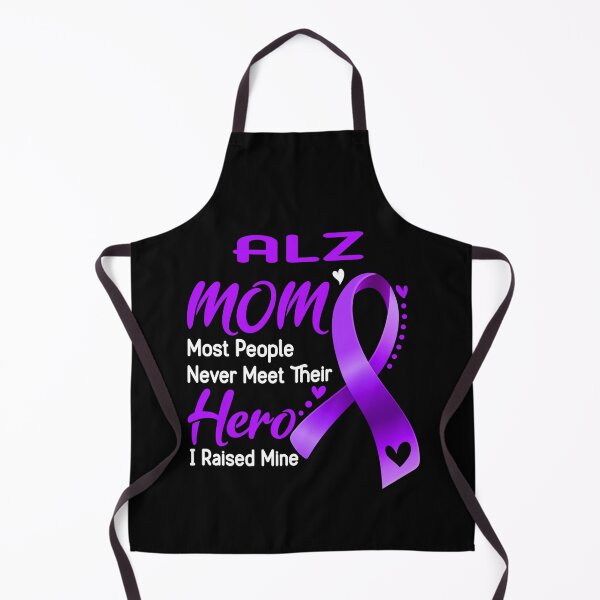 Item preview, Alzheimers Awareness ALZ MOM Most People Never Meet Their Hero I Raised Mine Support ALZ Awareness Gifts  designed and sold by OtiliaNikolaus.