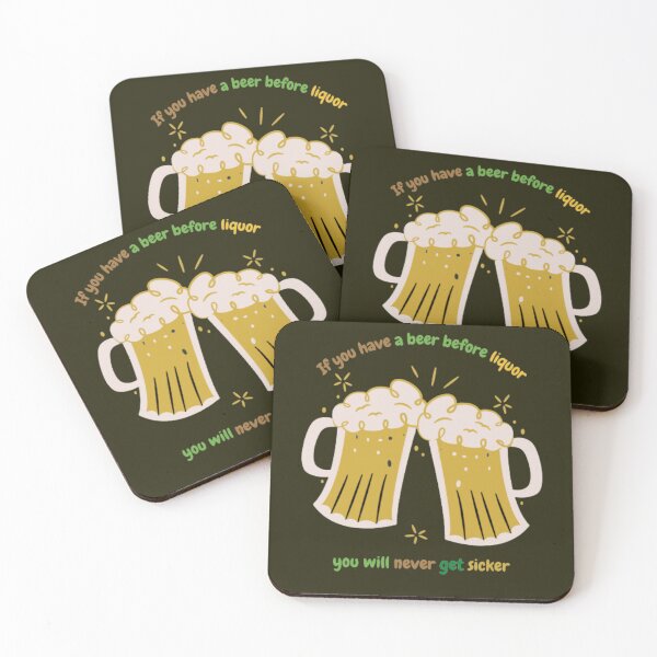 Item preview, Beer before liquor will never get sicker designed and sold by Benlaniboutique.