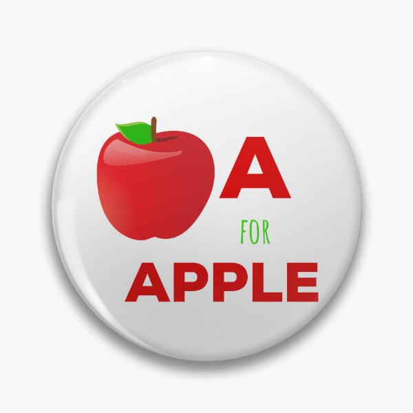 Item preview, A for Apple designed and sold by Binsagar.