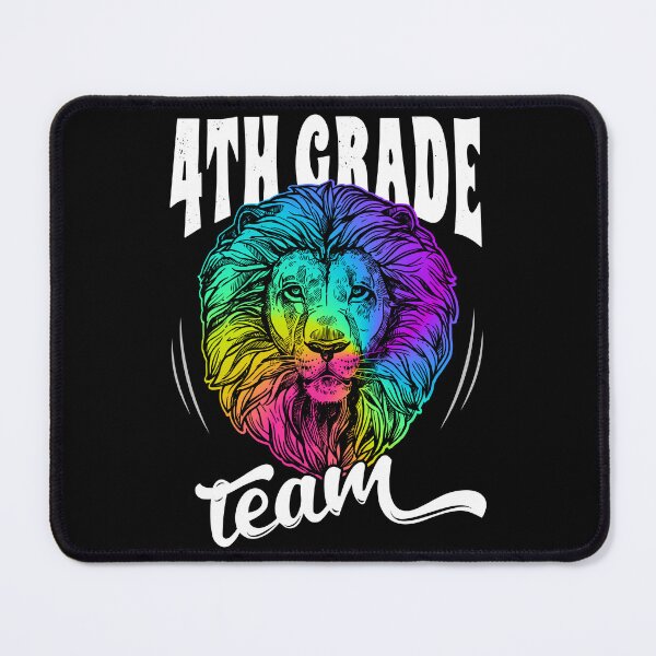 Item preview, Back to School Day Lion Rainbow 4th Grade Teacher designed and sold by GraphismNinja.